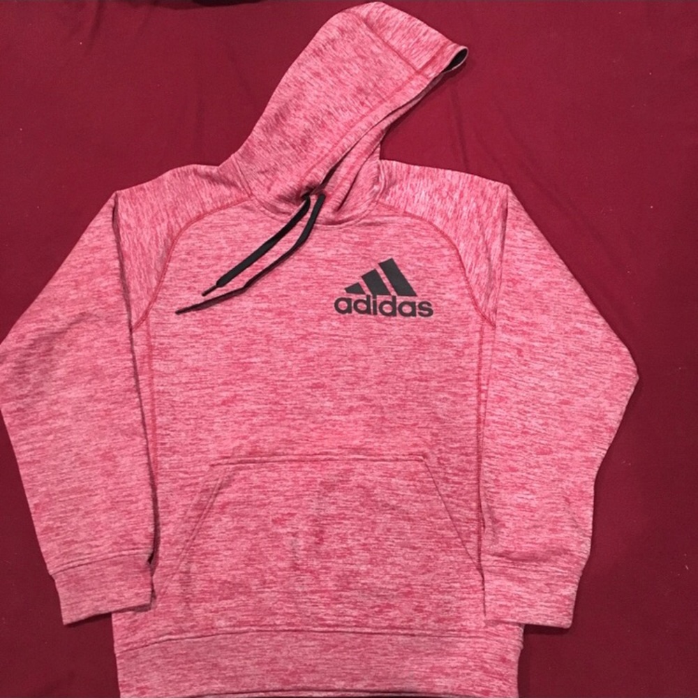 ADIDAS  juniors size small pink hoodie